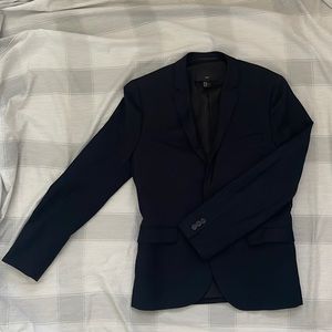 H&M slim fit navy blazer